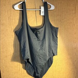 Target Gray One-Piece Bodysuit